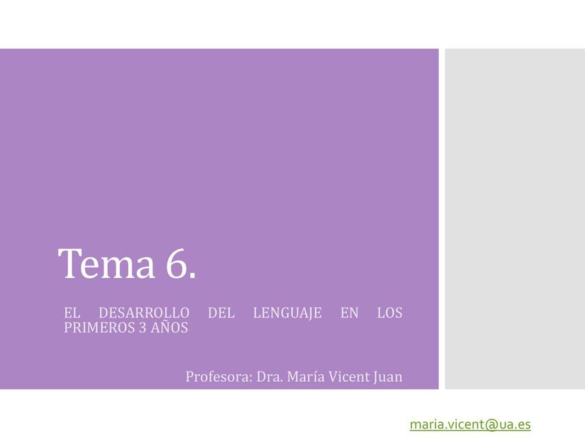 TEMA 6