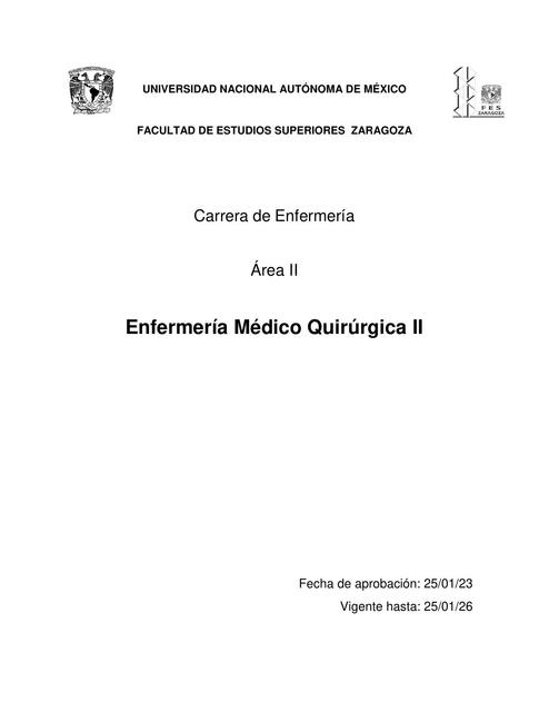 Manual medico quirúrgica II