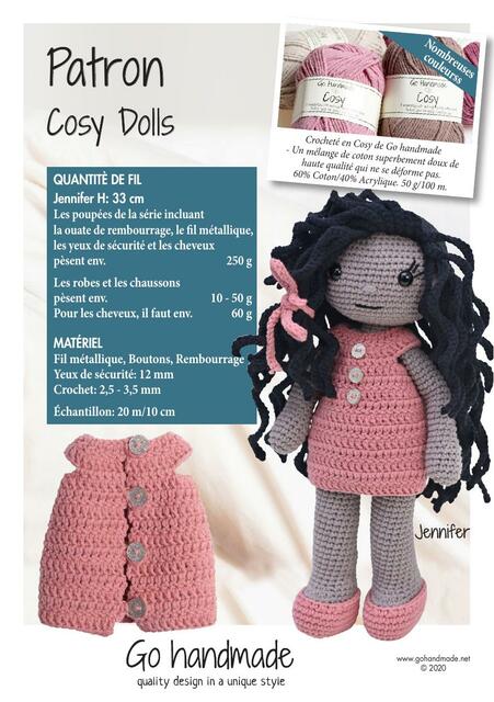 fr cosy dolls jennifer booklet | Irene | uDocz