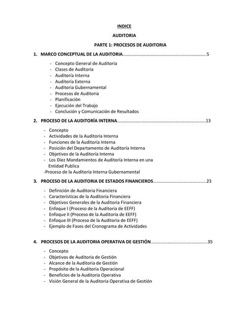 MARCO CONCEPTUAL DE LA AUDITORÍA ORIGINAL PDF page | Rodrigo Zaravia ...