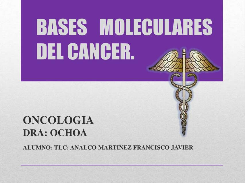 basesmolecularesdelcancer