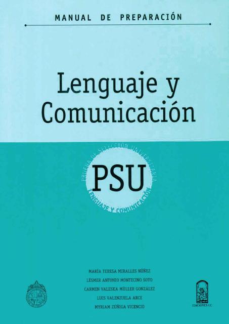 PSU Lenguaje 1