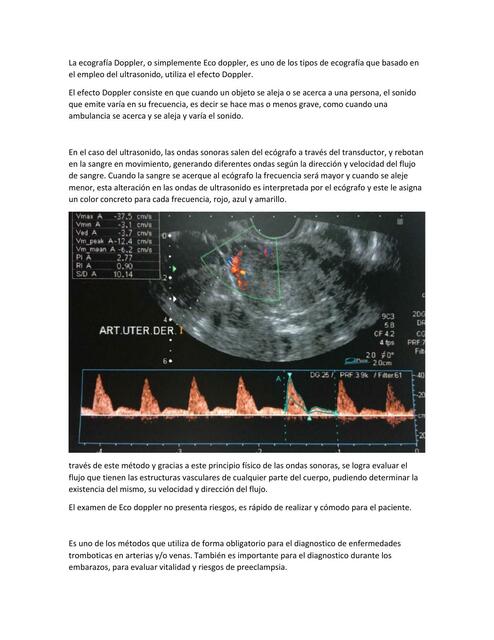 Ecodoppler 2 | Sofia Montenegro | uDocz