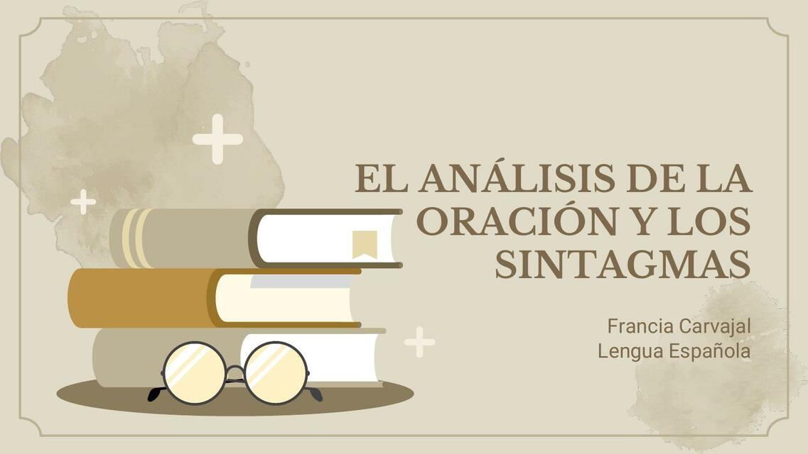 El analisis de la oracion y los sintagmas | L Mart | uDocz