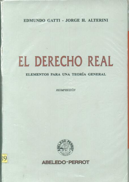 El Derecho Real Edmundo Gatti