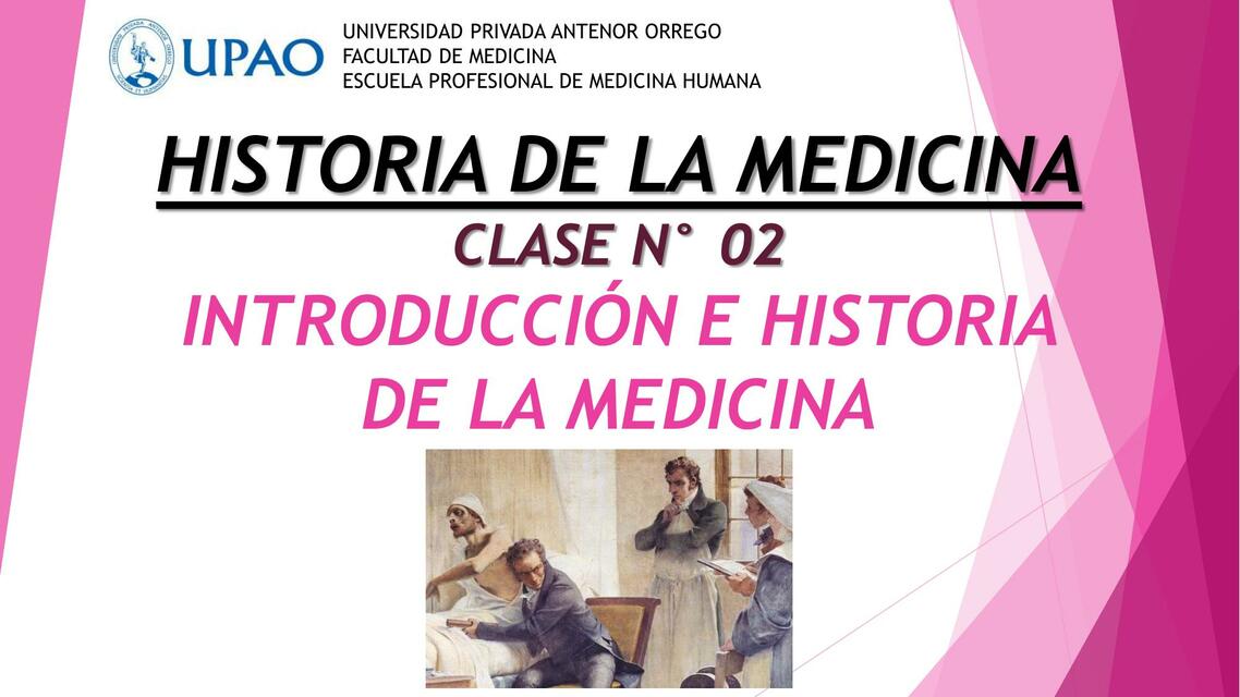 INTRODUCCIÓN E HISTORIA DE LA MEDICINA