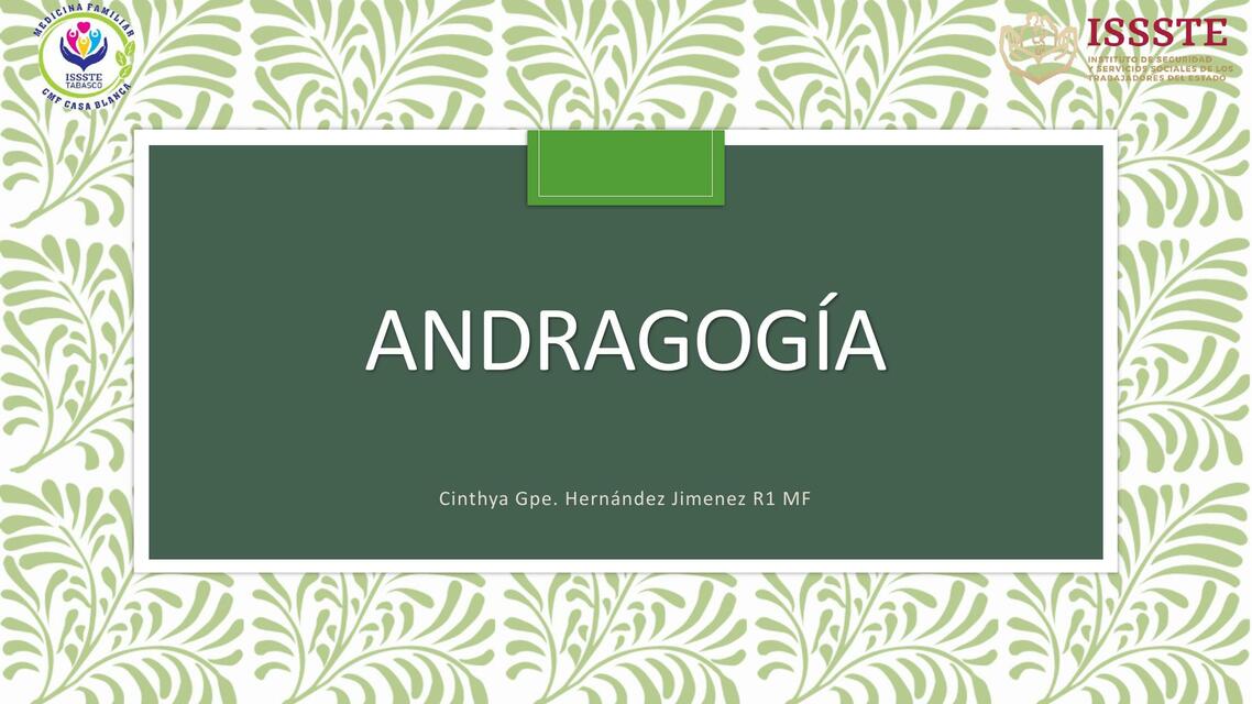 Andragogia