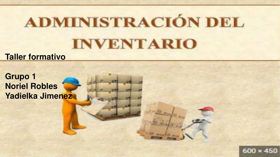 Presentación inventario 2