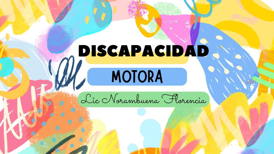 Discapacidad motora