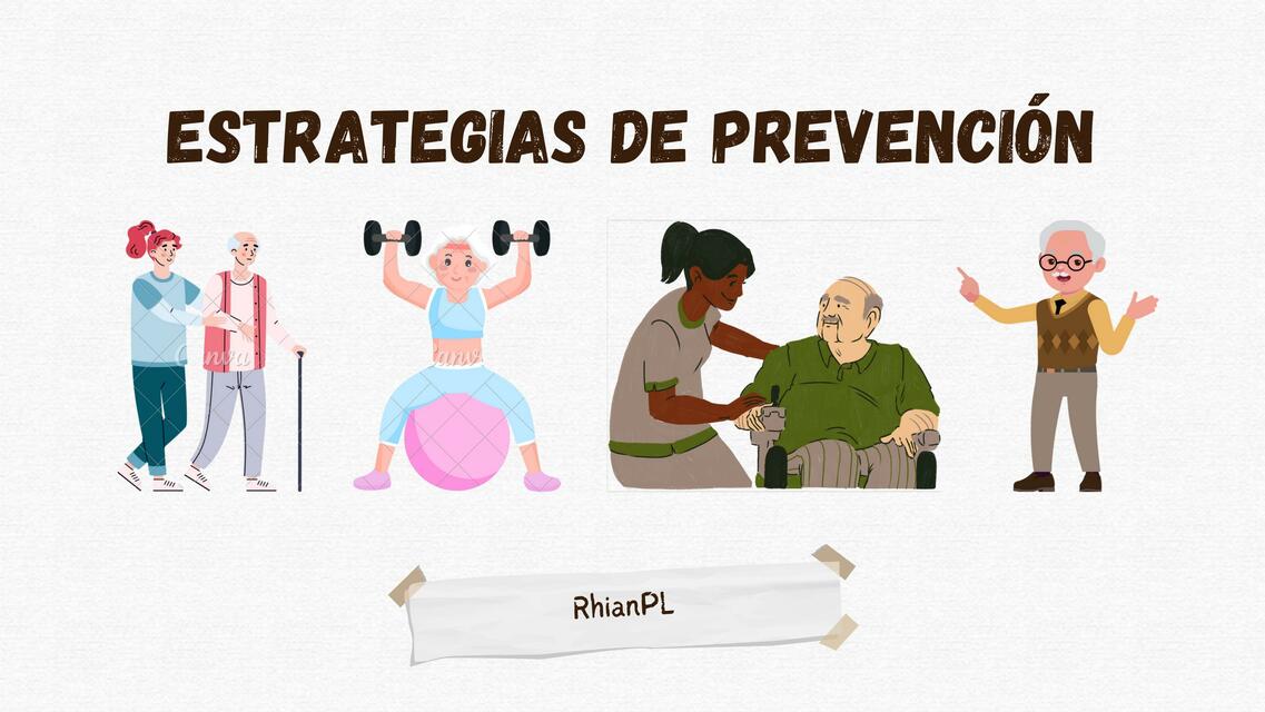 Prevención en los adultos mayores