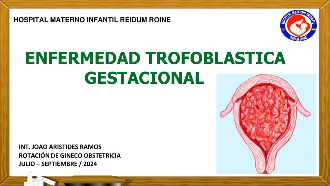 Enfermedad Trofoblastica Gestacional