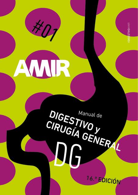 MANUAL AMIR DIGESTIVO Y CIRUGÍA GENERAL 16 ED