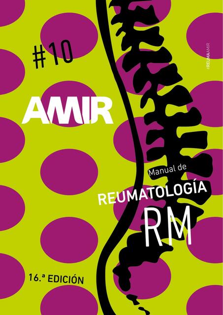 MANUAL AMIR REUMATOLOGÍA 16 ED