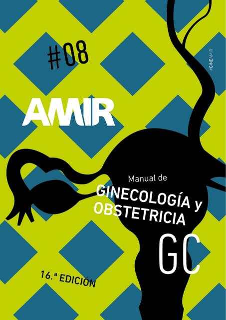 MANUAL AMIR GINECOLOGÍA Y OBSTETRICIA 16 ED