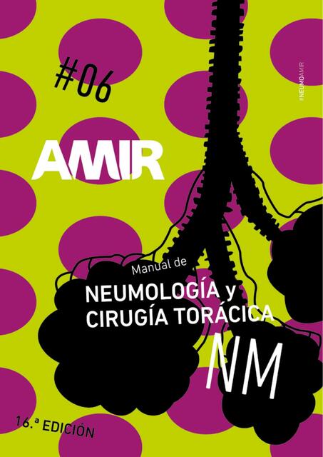 MANUAL AMIR NEUMOLOGÍA Y CIRUGÍA TORÁCICA 16 ED