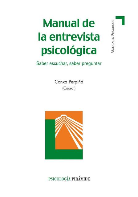 Manual de Entrevista Psicológica