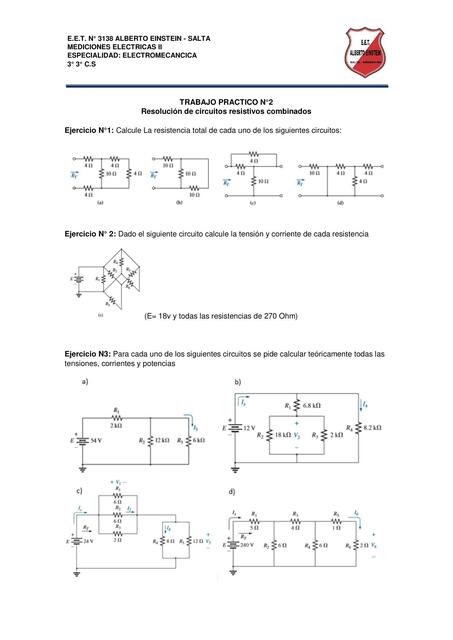 TP2 Calculo de tensiones y corrientes docx