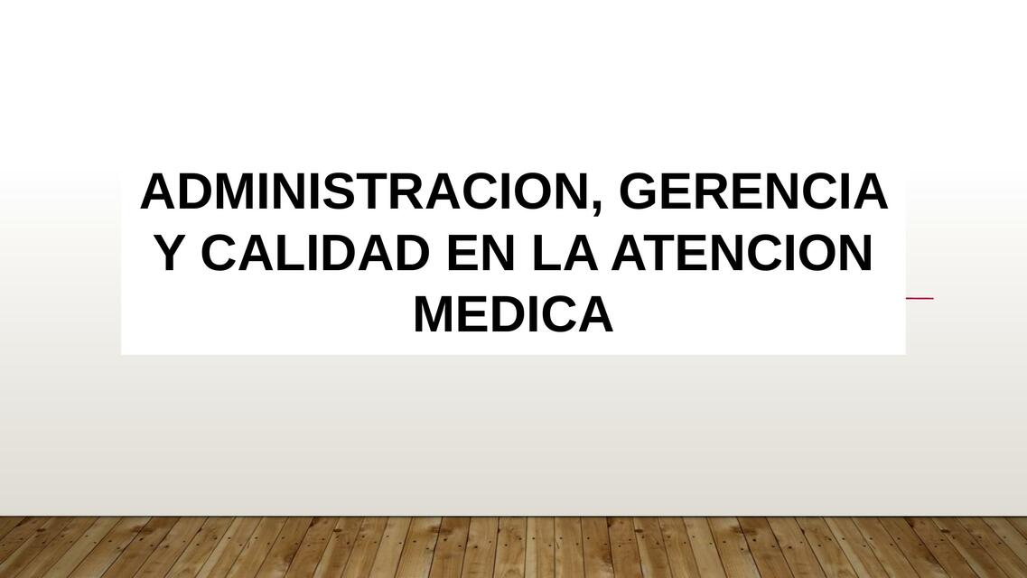 ADMINISTRACION MEDICA