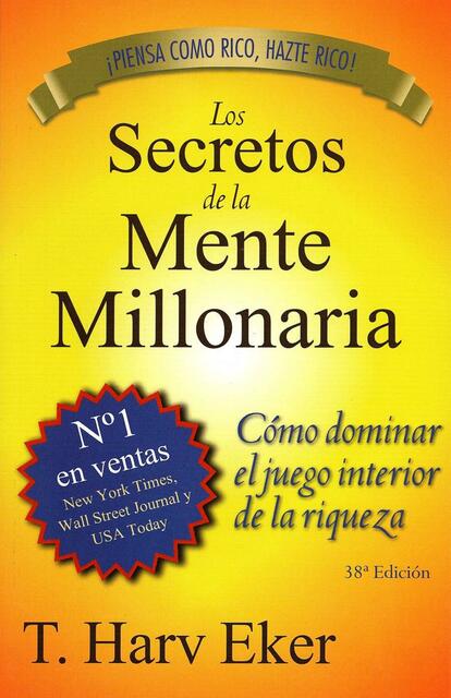 Los Secretos de la Mente Millonaria T Harv Eker PD