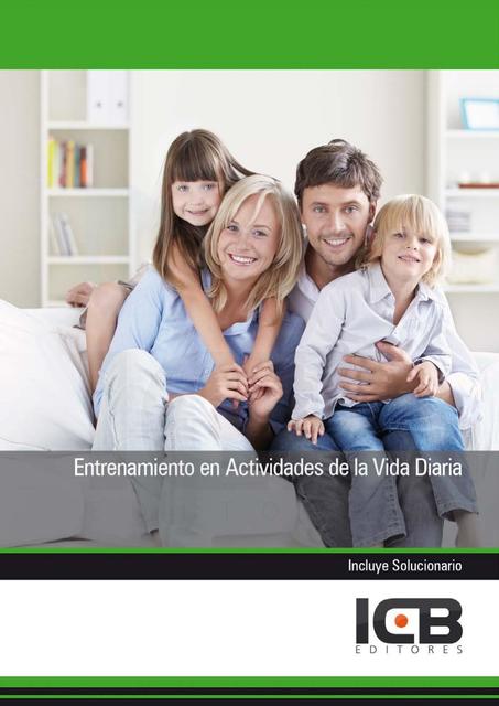 ENTRENAMIENTO EN ACTIVIDADES DE LA VIDA DIARIA